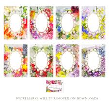 Make your own business card free. Watercolour Floral Frames Atc Aceo Card Toppers Card Making Decoupage Pastel Instant Download Printable Digital Collage Sheet Png Jpg Kay Burton Artist