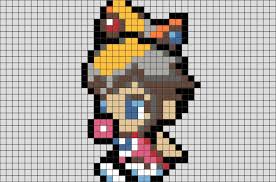 Baby Princess Peach Pixel Art Pixel Art Lego Art Pixel Art Design