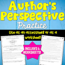 Teaching About Authors Perspective Crafting Connections