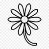 A couple of these daisy pictures are super simple for preschool and kindergarten. 1