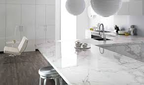 white marble kitchen
