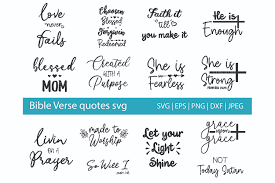 Mountain bible verse of matthew 17:20. Bible Verse Quotes Svg Cut File Grafik Von Meshaarts Creative Fabrica