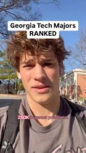 Georgia Tech majors RANKED #georgiatech #finance #college #advice #ranked  #fyp