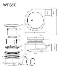 Siphon Dusche Flach Fa R Duschwannenablauf D 90mm Von Combia In 2020 Dusche Wanne Duschwanne Flach