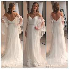 Greek Country Style Boho Wedding Dresses 2016 Plus Size Vintage Lace Sheer Chiffon Beach Bohemian Vintage Gelinlikler Beyaz Dugun Elbiseleri Gelin Koleksiyonu