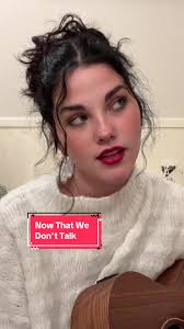 Girl Singing Is It over Now