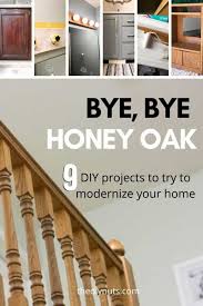 Wood cabinetry used to be a thing of the past, but we love that it's coming back in style. 11 Different Ways Getting Rid Of Honey Oak Can Modernize Your Home The Diy Nuts