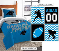 Carolina Panthers Bedroom Wall Art Decor Sports Wall Art Football Wall Art Football Wall