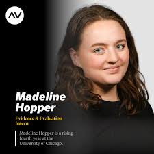 Meet our summer intern Madeline Hopper from @UChicago. She's pursuing a  joint bachelor's degree in sociology with a minor in human rights and a  master's in social science. She plans to spend