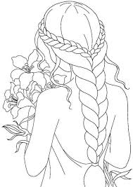 If you don't have the time or money to head to the salon for coloring, there's no need to worry. Beautiful Hairstyle Coloring Page Free Printable Coloring Pages For Kids