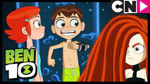 Ben 10 | Ben and Gwen Take Down Frightwig at the Water Park | Cartoon  Network - YouTube