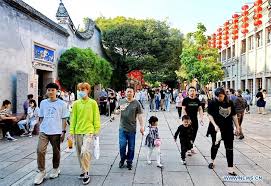 China Sees Tourism Boom During Golden Week Holiday Latest News Yunnan Express In 2020 Golden Week Fujian Province Mid Autumn Festival
