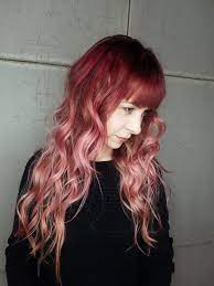 People have been coloring their hair since ancient times. This Woman Dyed Her Hair To Look Like Urban Decay S Backtalk Palette Pink Hair Dye Dyed Hair Pink Hair