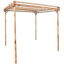 Vidaxl 49296 Outdoor Bamboo Pergola For Sale Online Ebay
