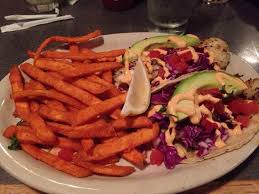 Maybe you would like to learn more about one of these? Had Fish Tacos And Sweet Potato Fries Best Food I Ve Had This Whole Trip And The Servers Were Picture Of Railroad Seafood Station Brewing Co Corpus Christi Tripadvisor