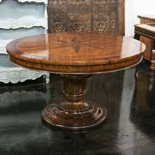 Henredon 52 Pedestal Dining Table With Star Inlay 22 Leaf Dining Table Pedestal Dining Table Table