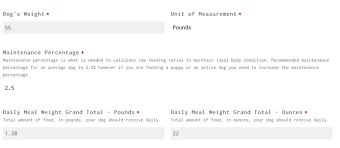 dog feeding calculator by weight best dog 2017