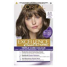 How is the result going to turn out?! Excellence Creme Cool 6 11 Ultra Ash Dark Blonde Hair Dye Superdrug