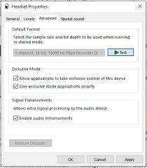 Sep 12, 2016 · hello all, here is an easy fix that worked for me. Wf 1000xm3 Sound Quality Issue On Windows 10
