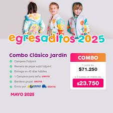 Pinpanpun - Camperas de egresaditos de jardín 2025