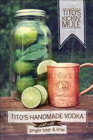 Titos Copper Mug Lemonade Drinks Refreshing Summer Recipes Moscow Mule Drink Recipes