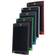 Press the button to clear the written content. Lcd Writing Tablet Drawing Pad 8 5 Inch Portable Reusable Erasable Ewriter Office Writing Board Office Blackboard Digital Drawing Pad Present Good Gift For Kids Buy Online At Best Prices In Pakistan