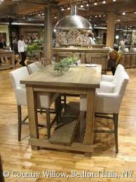 Barn Wood Is The Bomb Tall Dining Room Table Diy Dining Table Bar Height Dining Table