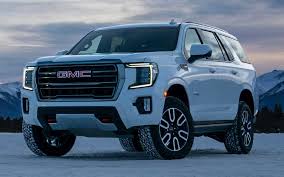 Comparison Gmc Yukon At4 2021 Vs Jeep Grand Cherokee Trackhawk 2019 Suv Drive