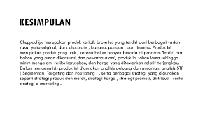 Pin Oleh Sarah Yolanda Di Contoh Analisis Strategi Pemasaran Produk Di 2020 Warna Alami Dark Chocolate