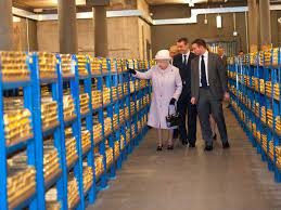 Inside the Bank of England's Gold Vaults - Business Insider