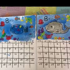 アプリ投稿 簡単 はじき絵で海のカレンダー 保育や子育てが広がる 遊び と 学び のプラットフォーム ほいくる おはじき カレンダー 保育