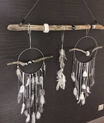 Tete De Lit Attrape Reves Dreamcatcher Attrapeur De Reves En Bois Flotte Et Fauss Artisanat De Capteur De Reve Tete De Lit Attrape Reve Attrapeur De Reve