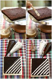 Rusian Black And White Cake Masam Manis Cake Decorating Frosting Cake Dessert Cupcakes