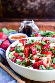 Strawberry Caprese Salad Lemon Tree Dwelling