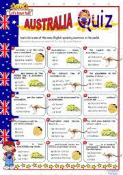 Challenge them to a trivia party! English Exercises Australia
