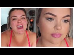 acne full coverage makeup tutorial
