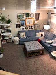It might have been true in the past, but nowadays it's not. What Is The Rule For Size Of Coffee Table To Room Couch My Husband And I Are Disagreeing If This Ottoman Is Too Big For Our Space Interiordesign