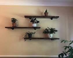 6 Ft Decorative Ladder Rustic Country Style Justknotwood Etsy Floating Shelves Wooden Floating Shelves Wood Floating Shelves