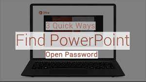 Recover Powerpoint Password: 3 Quick Ways To Find Password To Open .Pptx/. Ppt Files - Youtube