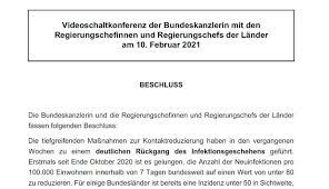Im vorfeld ist die beschlussvorlage durchgesickert. Corona Gipfel Der Aktuelle Beschluss Von Bund Und Landern