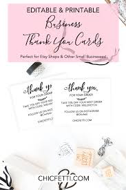 Add a cordial 'thank you' to your products with this customizable sticker you make yourself using our online editor. Printable Thank You Cards For Your Business Print Your Own Thank You Cards