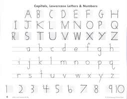 Letters And Numbers For Me Handwriting Without Tears