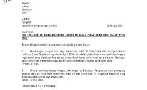 Bermacam contoh surat pemberitahuan resmi. Surat Rayuan Permohonan Perkeso Mainan Anak Dokterandalan