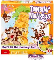 24.892 partidas jugadas, ¡juega tú ahora! Juego Monos Locos Mattel Juguetes Puppen Toys