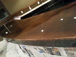 Well, when you're sealing the copper, you want to make sure that you have. Diy Copper Bartops Countertops Tabletops Tutorial