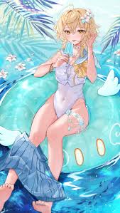 Swimsuit Lumine - Genshin Porn