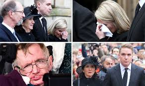 Стивен уильям хокинг (stephen william hawking). Stephen Hawking Funeral Latest Children And First Wife Of Late Professor Say Goodbye Celebrity News Showbiz Tv Express Co Uk