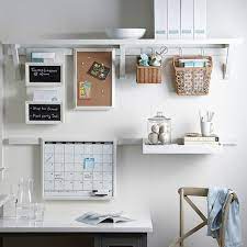 Addison Wall System 10 Piece Office Set Office Wall Organization Office Supply Organization Office Wall Organiser