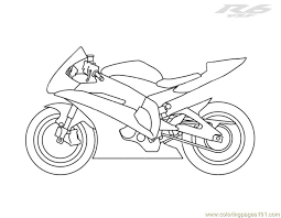 Free coloring pages for kids!! Yamaha Coloring Page For Kids Free Bikes Printable Coloring Pages Online For Kids Coloringpages101 Com Coloring Pages For Kids