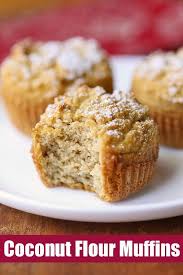 Keto And Low Carb Coconut Flour Muffins Are Wonderfully Tender And Fluffy Two Of Them For Break Coconut Flour Muffins Coconut Recipes Low Carb Recipes Dessert